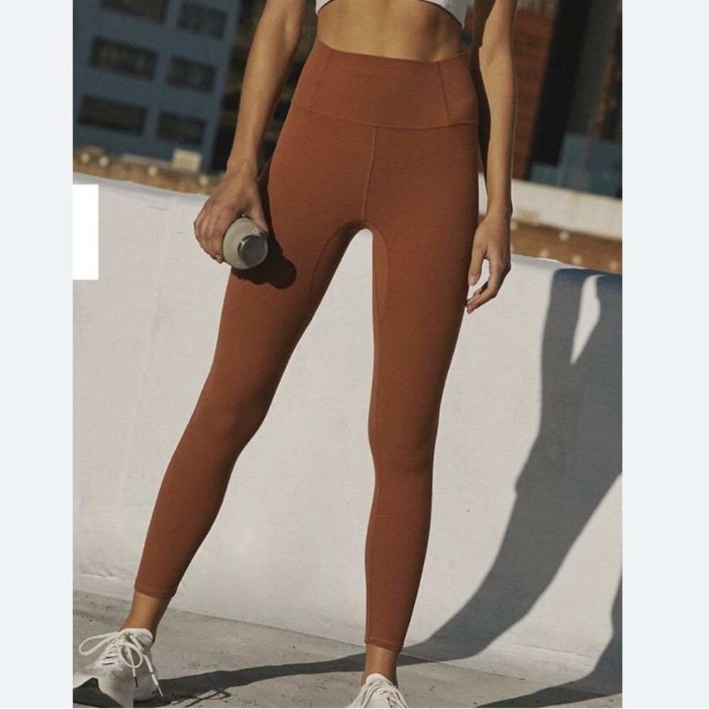 New free people movement never better brown tan leggings